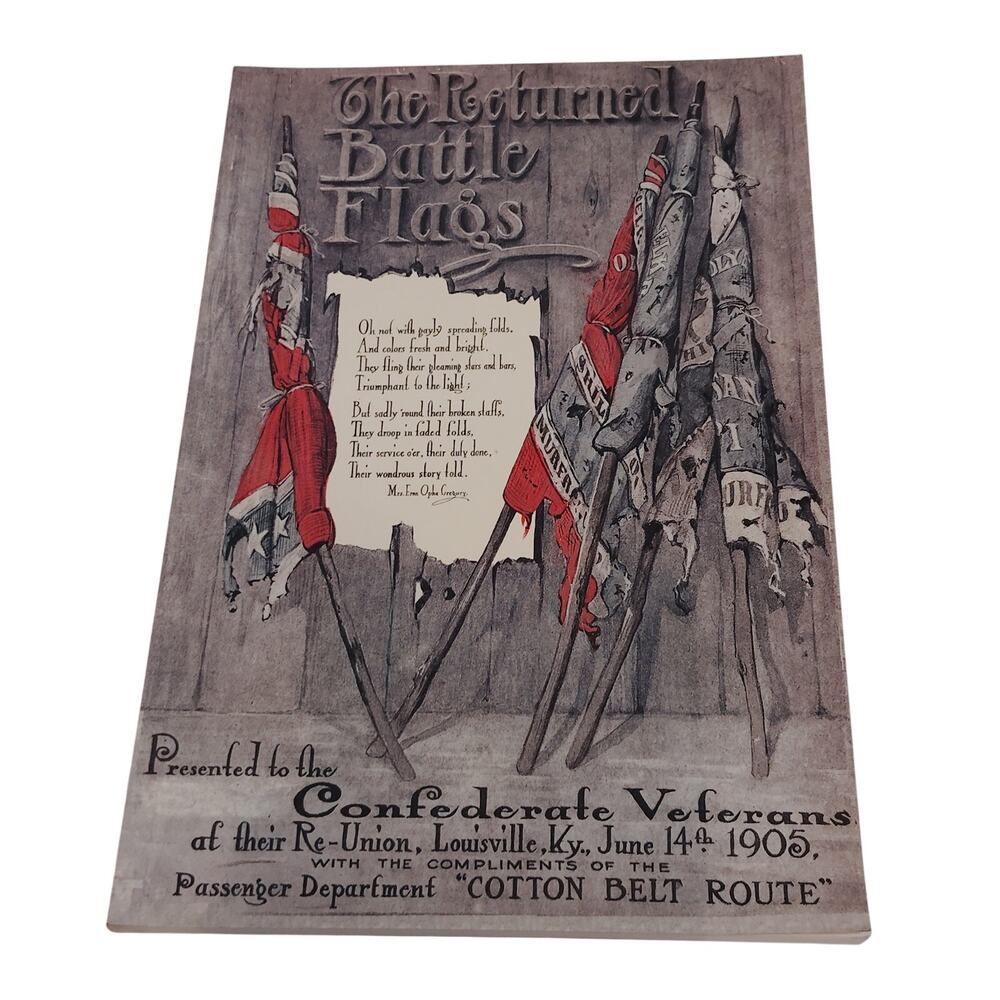 The Returned Battle Flags 1997 Paperback LN Civil War History 2nd Printing Study